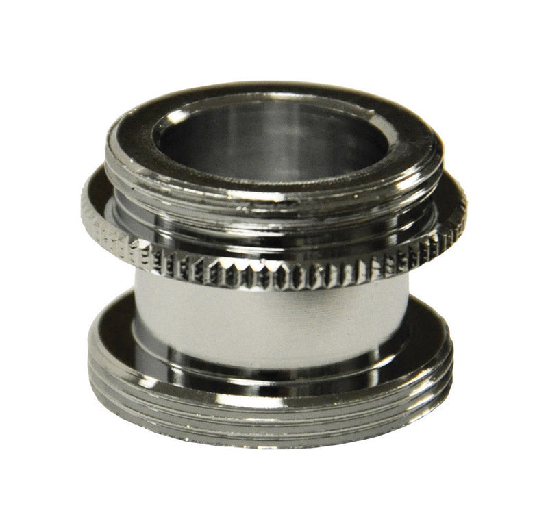 B & K - Danco Male Thread 15/16 in.-27M x 55/64 in.-27M Chrome Plated Aerator Adapter