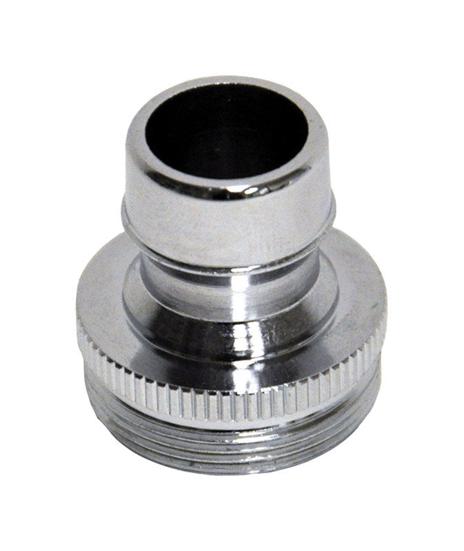 B & K - Danco Dual Thread 15/16 in.-27 or 55/64 in. Chrome Dishwasher Adapter
