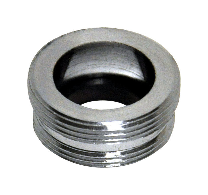 B & K - Danco Male Thread 55/64 in.-27M x 13/16 in.-27M Chrome Plated Aerator Adapter