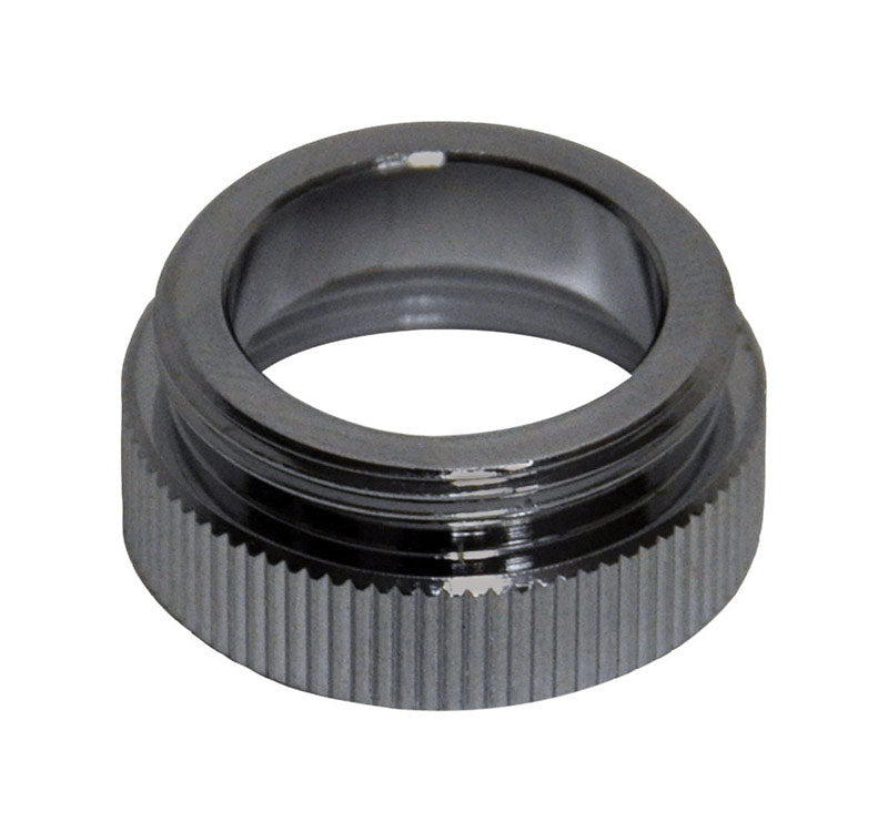B & K - Danco Female Thread 13/16 in.-27 x Male 55/64 in.-27 Chrome Aerator Adapter