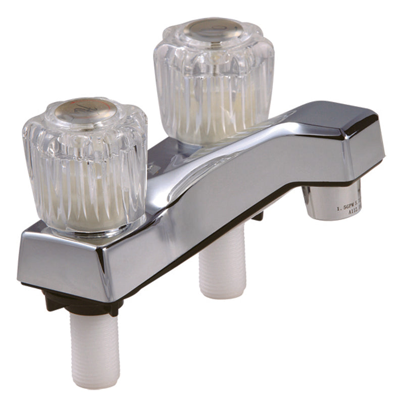 HOME PLUS - Home Plus Chrome Centerset Bathroom Sink Faucet 4 in. [4224CP]