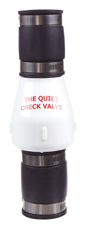 B & K - Magic Plastics 1-1/2 in. D X 1-1/2 in. D Slip PVC Quiet Check Valve [B-0821-15H]
