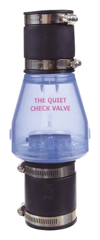 B & K - Magic Plastics 1-1/2 in. D X 1-1/2 in. D Slip PVC Quiet Check Valve [B-0821-15HC]