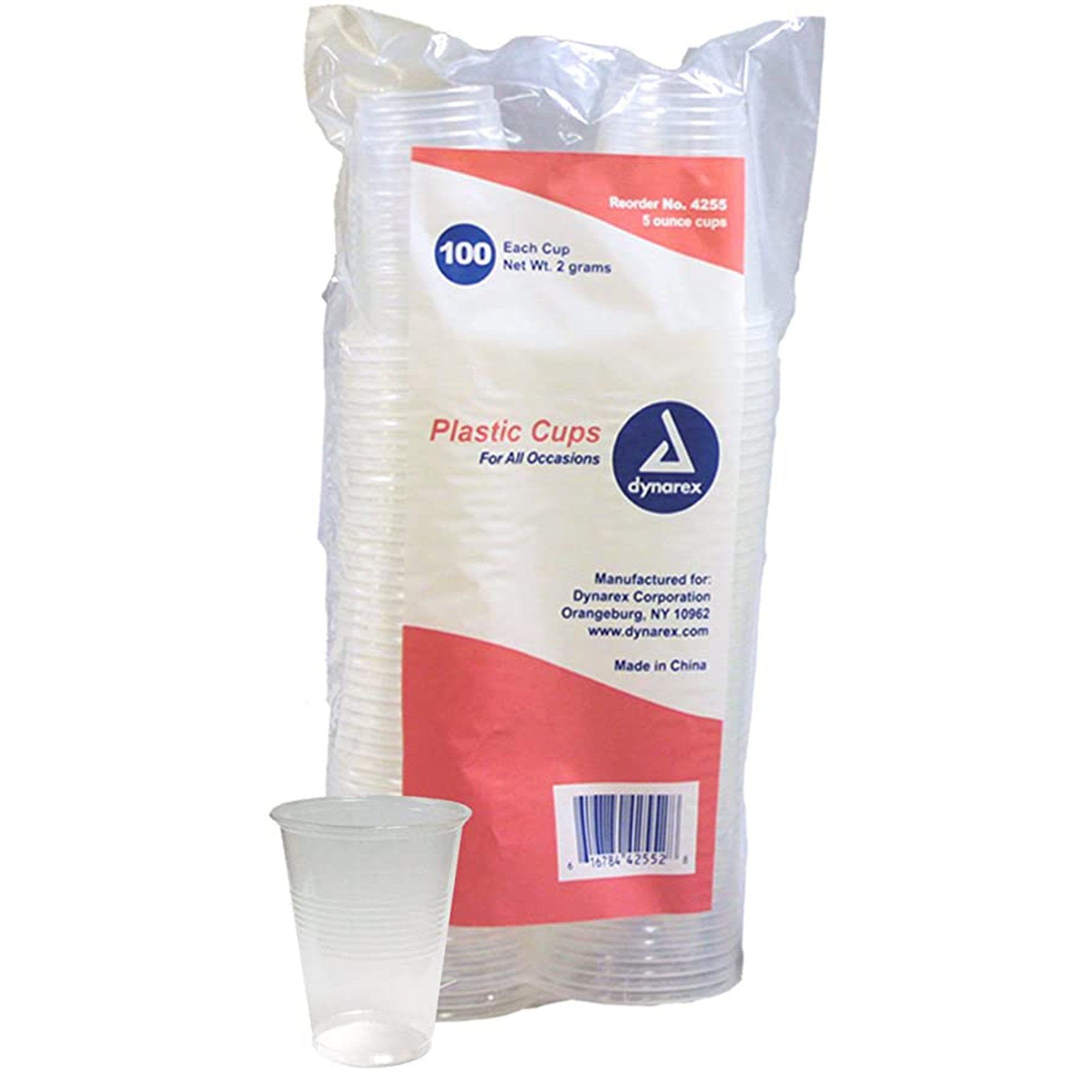 Dynarex - Drinking Cup Dynarex® 5 oz. Translucent Plastic Disposable [100/PK]