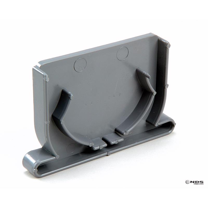 B & K - NDS 6 in. W X 3.8 in. D Basin Solid End Cap