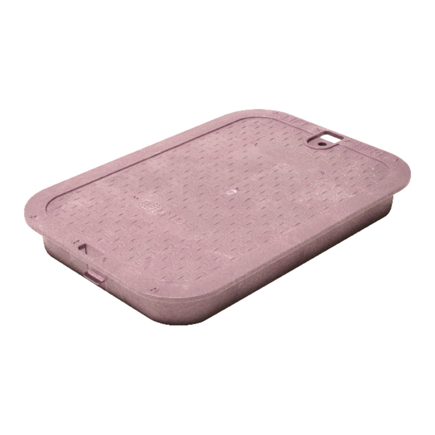 NDS 10.1 in. W X 15.4 in. H Rectangular Valve Box Cover Purple
