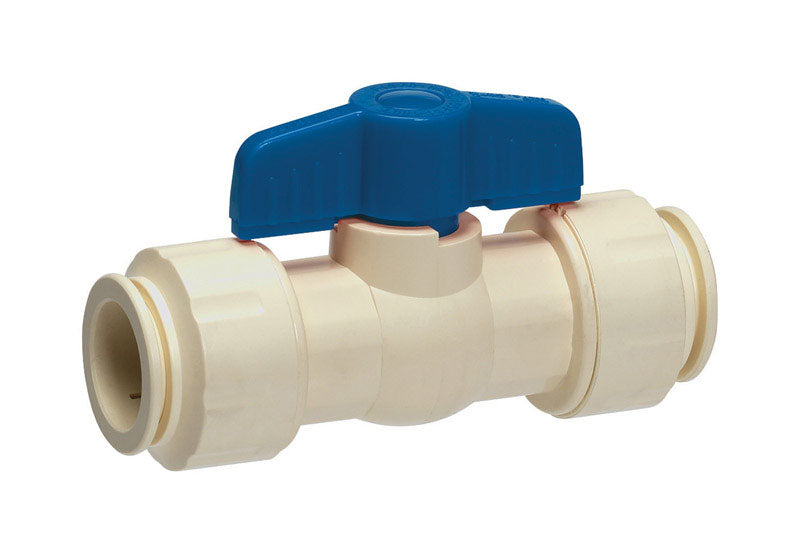 B & K - Homewerks 1/2 in. CPVC Push Fit Ball Valve Full Port