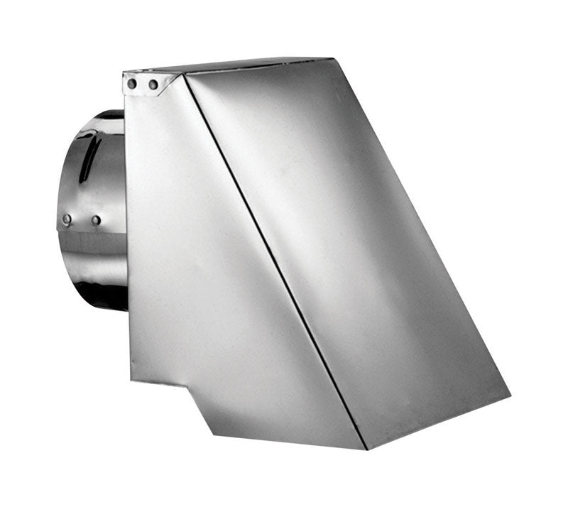 B & K - DuraVent 4 in. D Aluminum/Galvanized Steel Stove Vent Horizontal Termination Cap - Case of 2
