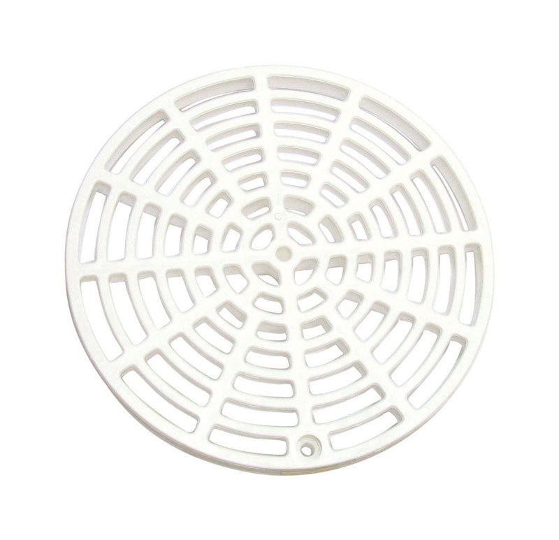 B & K - Sioux Chief 6-1/8 in. Round Polypropylene Floor Drain Strainer