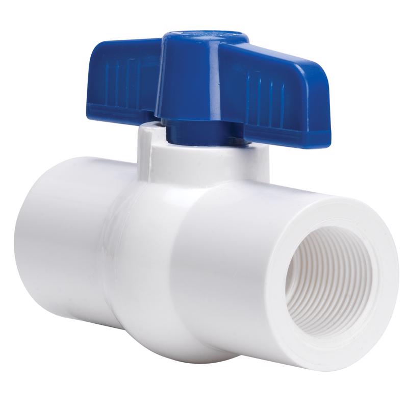 HOMEWERKS - Homewerks 1 in. PVC FIP Ball Valve Full Port [VBVP40B5M]