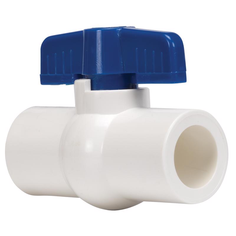 HOMEWERKS - Homewerks 1/2 in. PVC Slip Ball Valve Full Port [VBVP40E3M]
