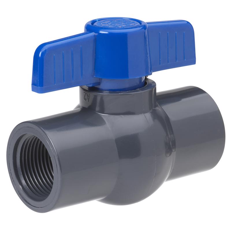 HOMEWERKS - Homewerks 1-1/2 in. PVC FIP Ball Valve Full Port [VBVP80B7]