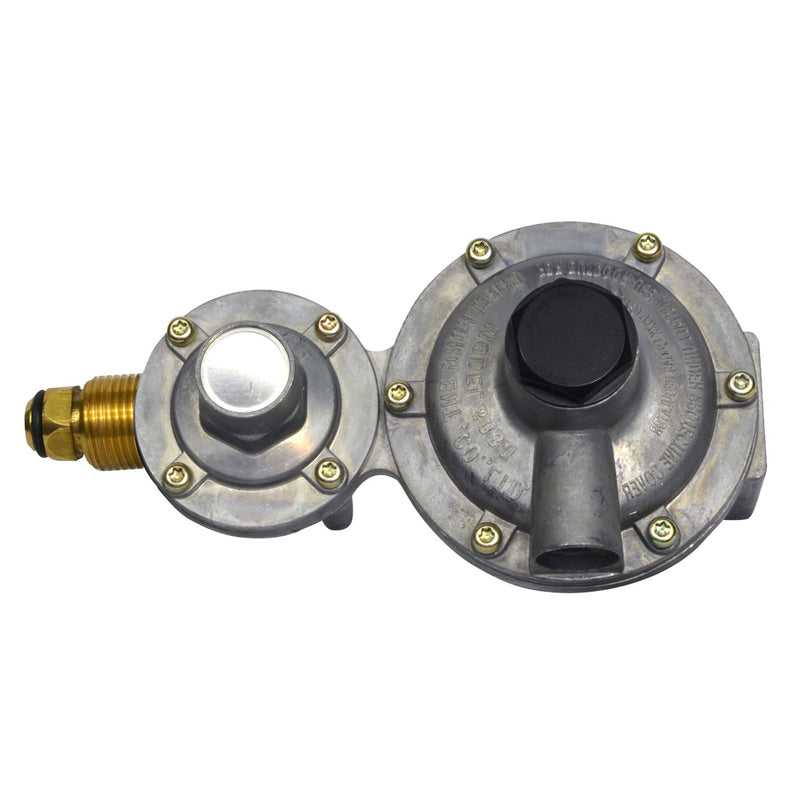 B & K - Mr. Heater 3/8 in. D Steel Excess Flow Soft Nose P.O.L x Female Pipe Thread Propane Regulator Kit