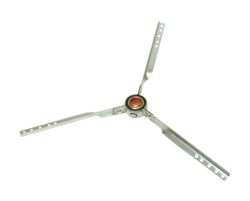 B & K - Dial 17 in. H X 17-1/2 in. W Silver Steel Ball Bearing and Cushion