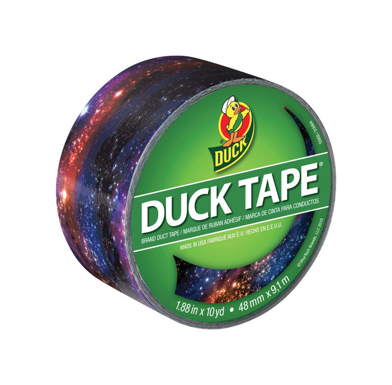 B & K - Duck 1.88 in. W X 10 yd L Multicolored Galaxy Duct Tape