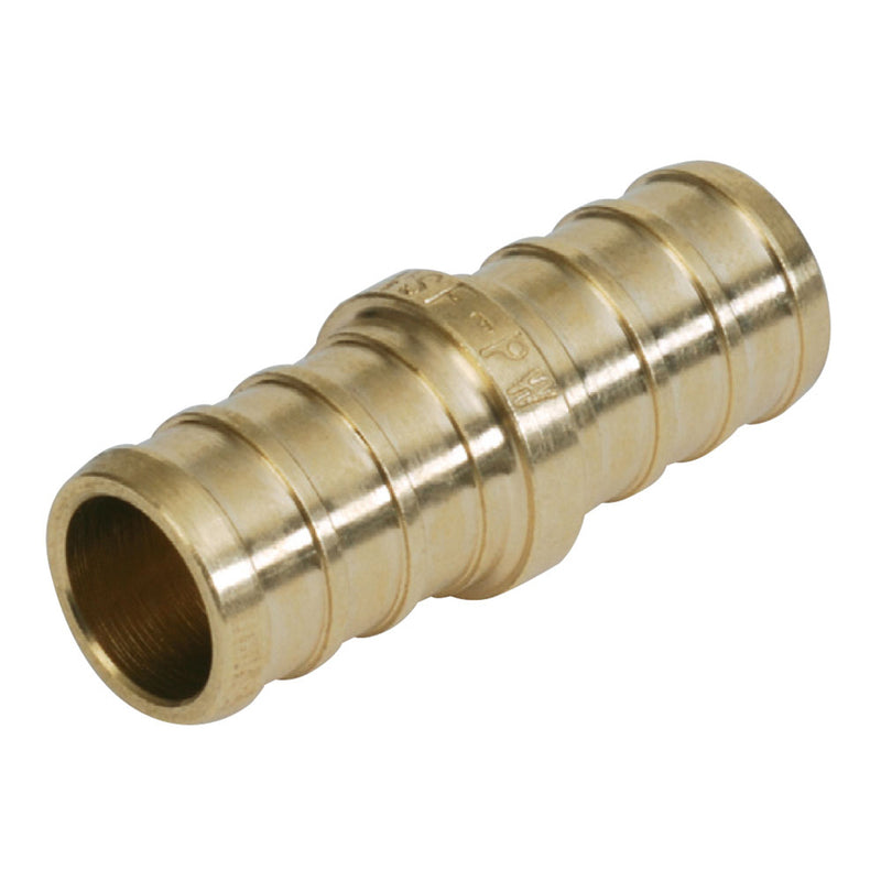 B & K - SharkBite 1/2 in. PEX X 1/2 in. D PEX Brass Coupling [UC008LFA]