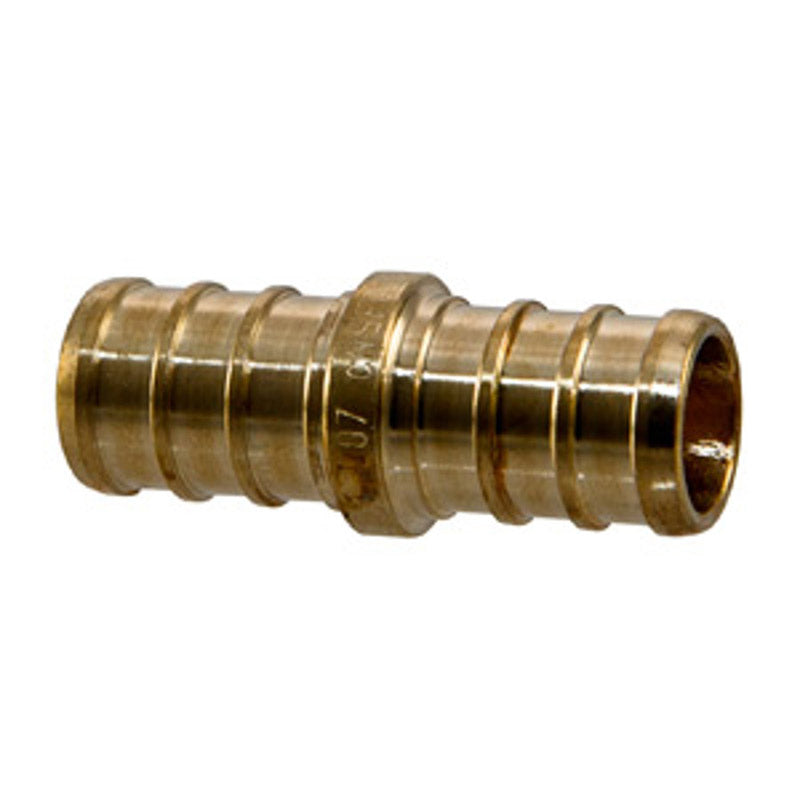 B & K - SharkBite 1 in. Barb X 1 in. D Barb Brass Coupling