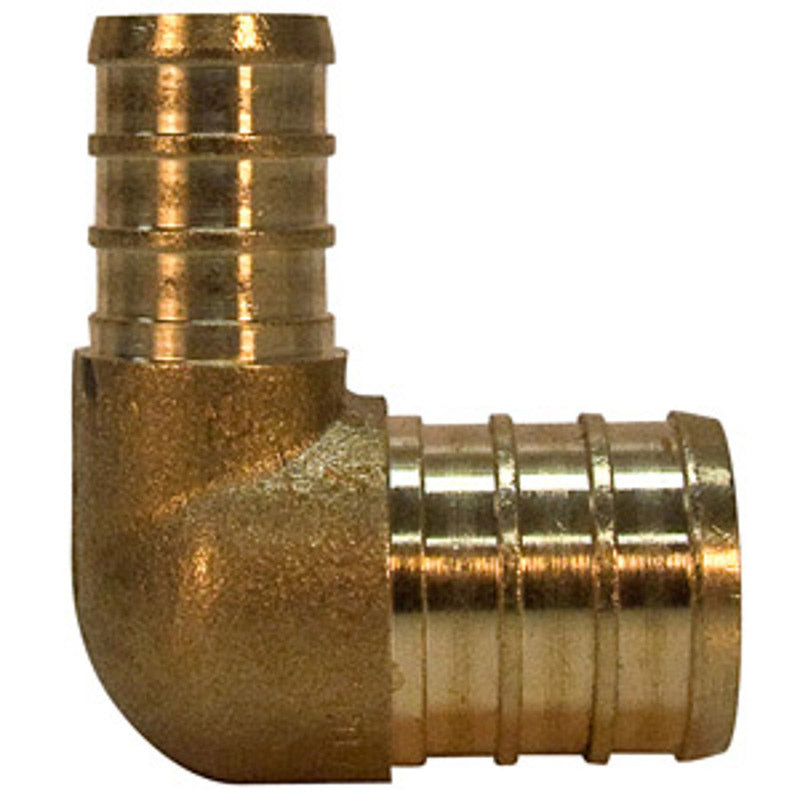 B & K - SharkBite 1/2 in. PEX X 3/4 in. D PEX Brass Reducing Elbow