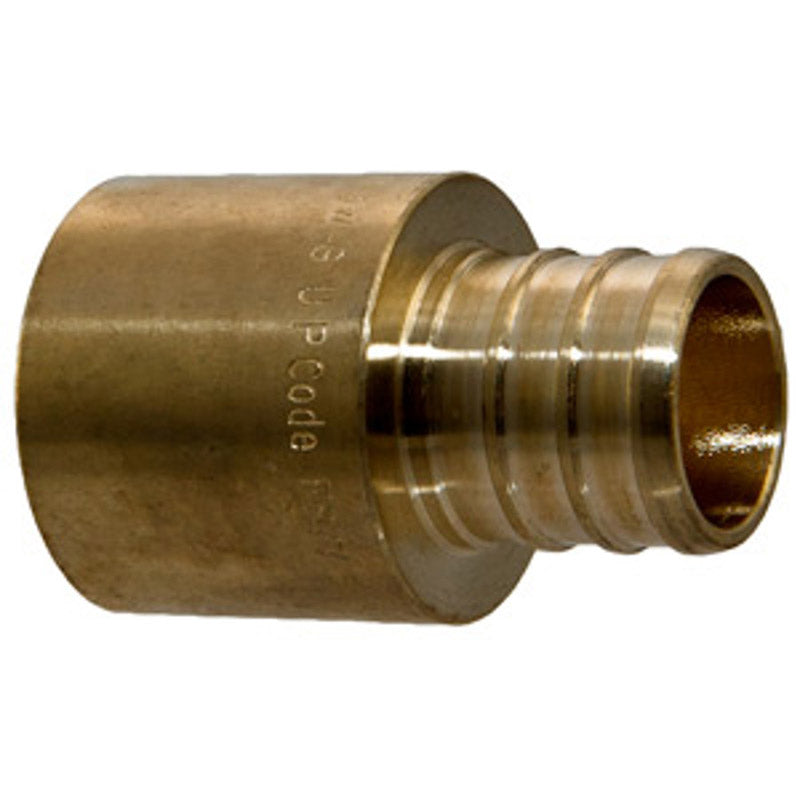 B & K - SharkBite 3/4 in. PEX X 3/4 in. D Crimp Brass Male Adapter