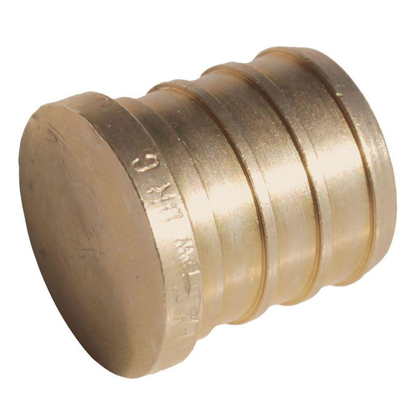 B & K - SharkBite 3/4 in. PEX X 3/4 in. D PEX Brass Plug