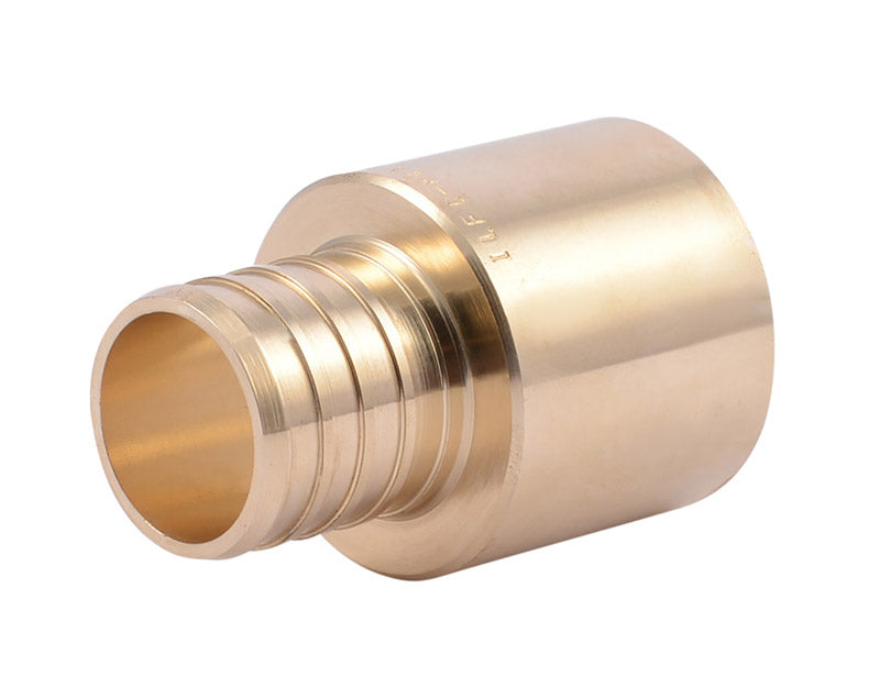 B & K - SharkBite 1 in. Crimp X 1 in. D PEX Brass Adapter