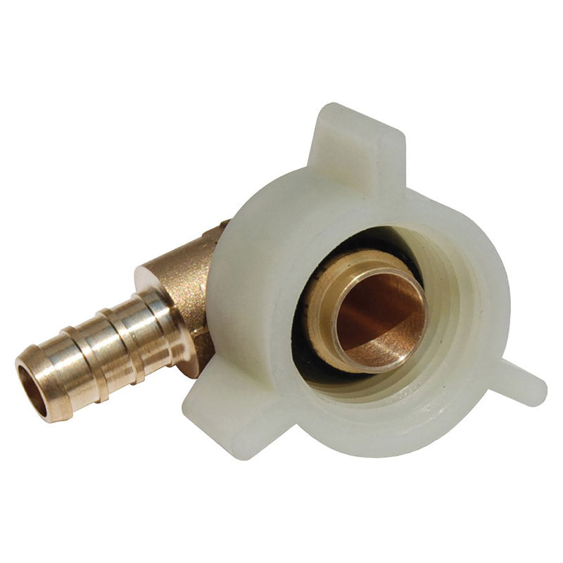 B & K - SharkBite 3/8 in. PEX X 1/2 in. D FPT Brass Elbow