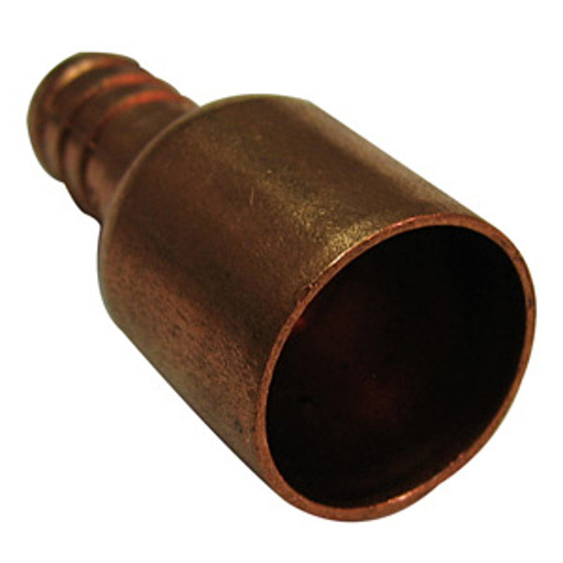 B & K - SharkBite 1/2 in. PEX X 1/2 in. D Sweat-F Brass Adapter