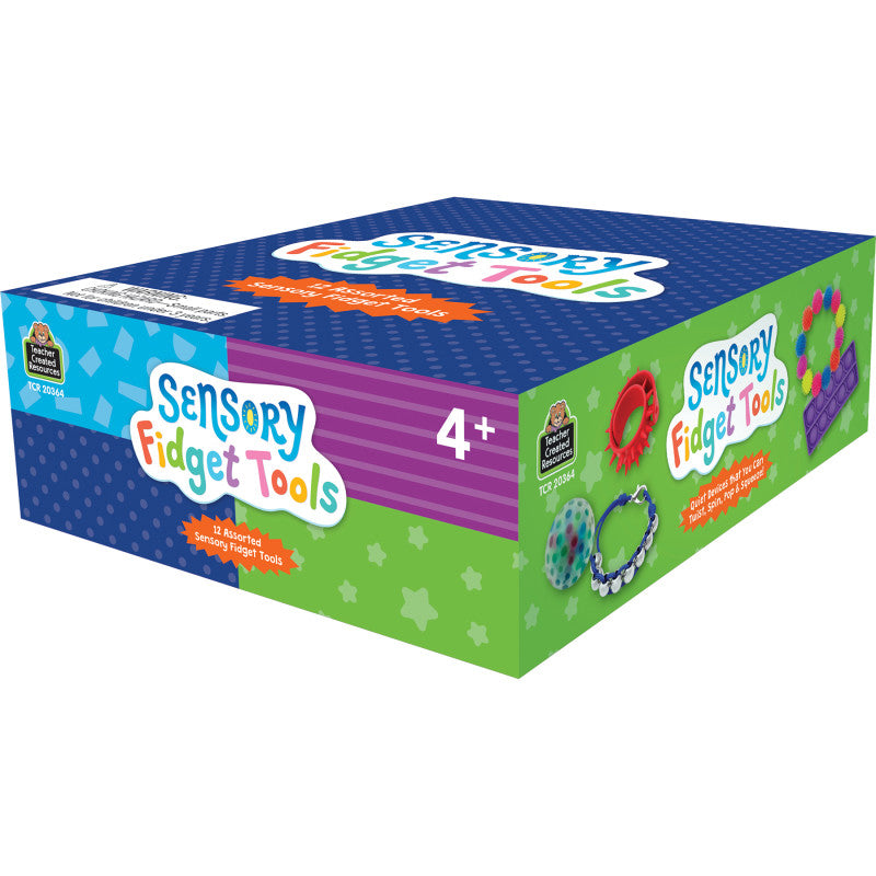 TEACHER CREATED RESOURCES - Sensory Fidget Tools, 12 Pieces