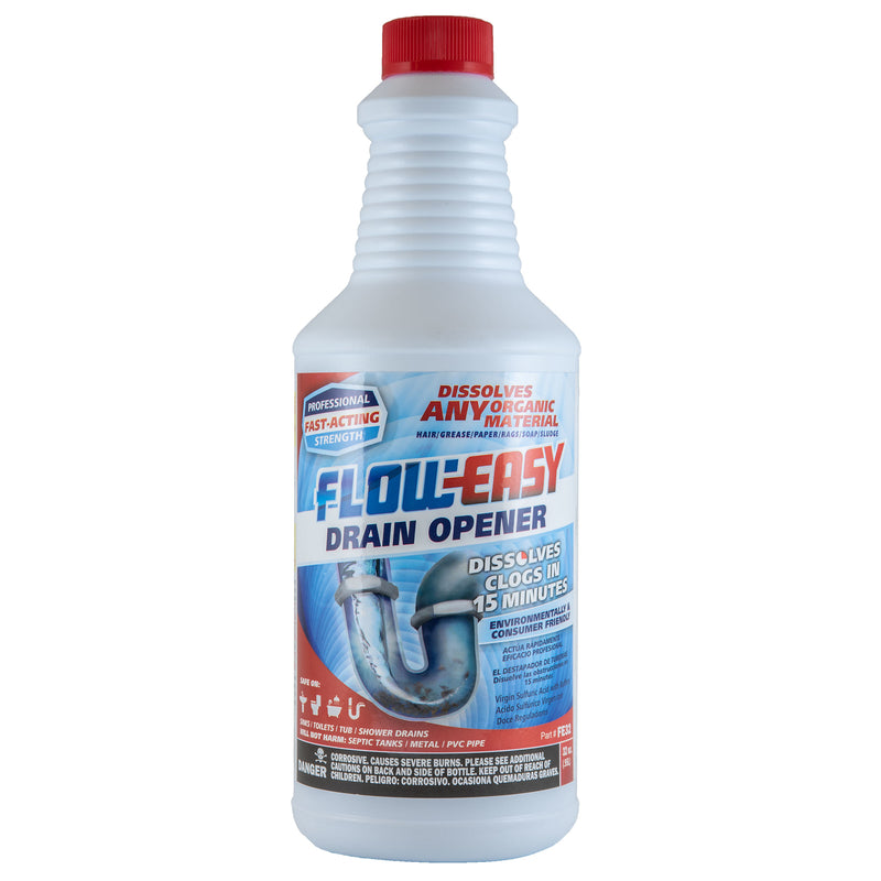B & K - Flow-Easy Liquid Drain Opener 32 oz - Case of 6