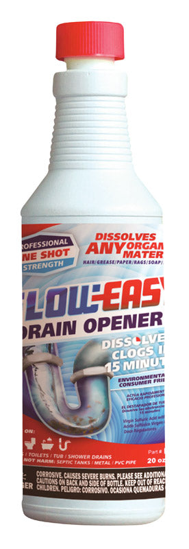 B & K - Flow-Easy Liquid Drain Opener 20 oz - Case of 12