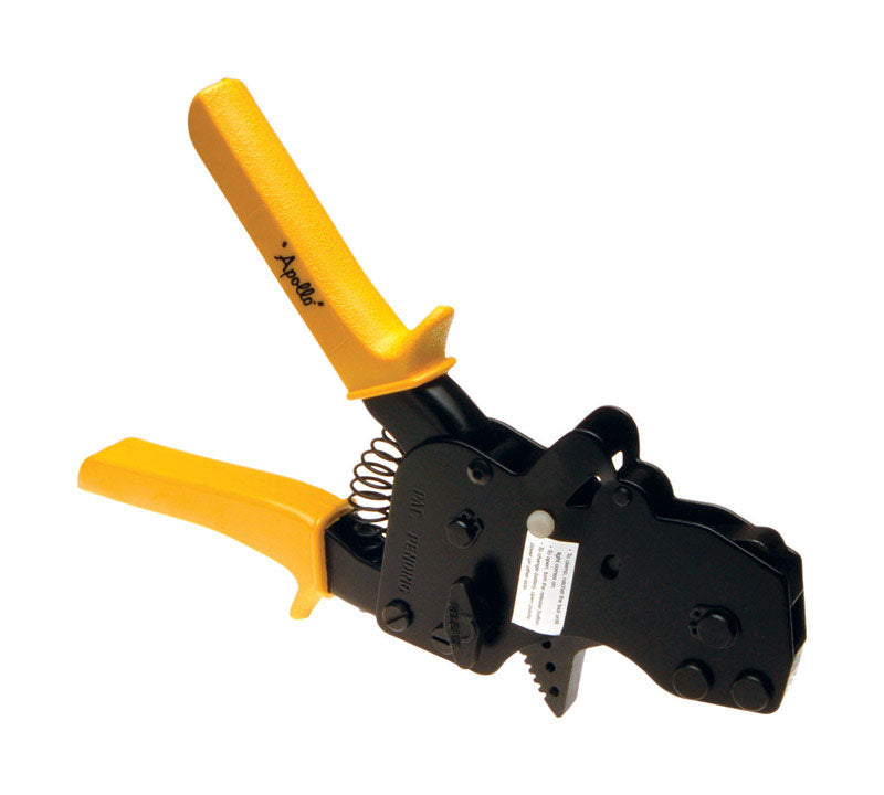 B & K - Apollo 1 in. Crimping Tool Black/Yellow 1 pc
