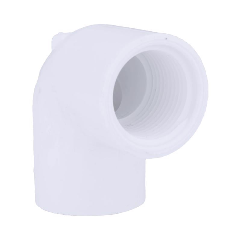 CHARLOTTE PIPE - Charlotte Pipe Schedule 40 3/4 in. FPT X 3/4 in. D FPT PVC Elbow 1 pk