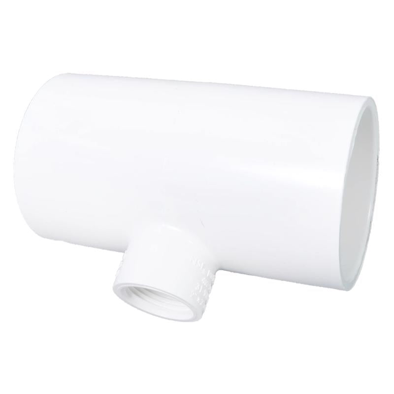 CHARLOTTE PIPE - Charlotte Pipe Schedule 40 3/4 in. Slip X 2 in. D Slip PVC Reducing Tee 1 pk