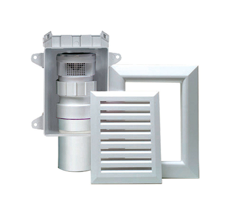 B & K - Sioux Chief TurboVent 1-1/2 in. HUB in. X 2 in. Plastic Air Admittance Valve