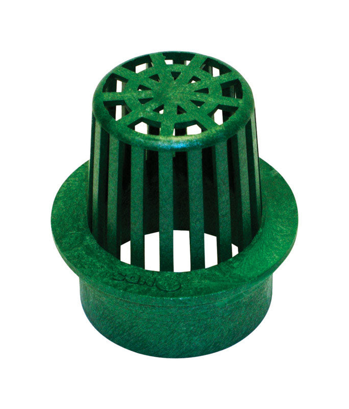 B & K - NDS 3 in. Green Round Polyethylene Atrium Grate