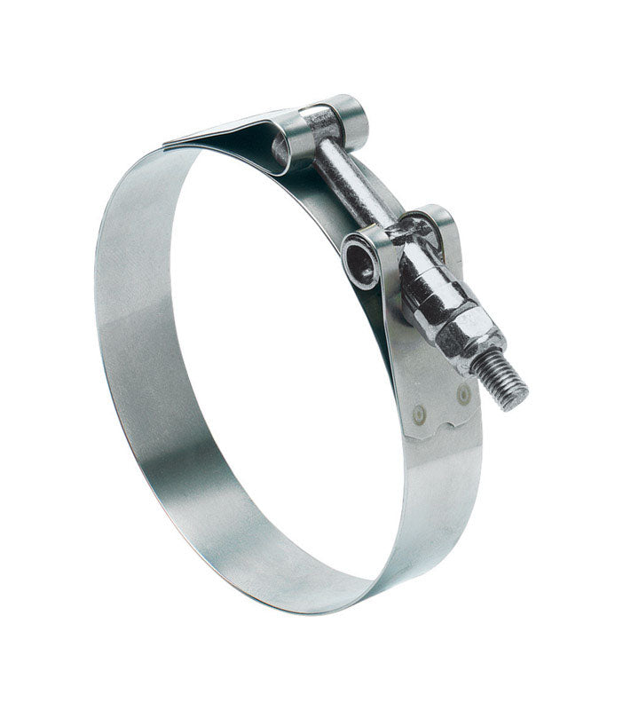 B & K - Ideal Tridon 2-3/8 in. 2-11/16 in. 238 Silver Hose Clamp Stainless Steel Band T-Bolt