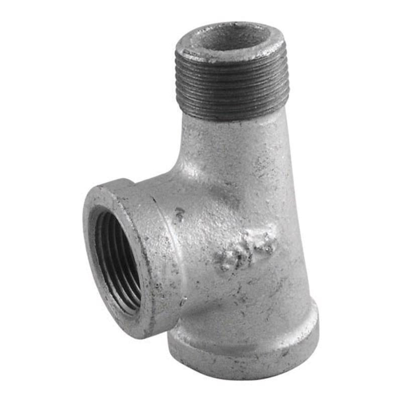 STZ INDUSTRIES - STZ Industries 1 in. FIP each X 1 in. D MIP 1 in. D FIP Galvanized Malleable Iron Tee