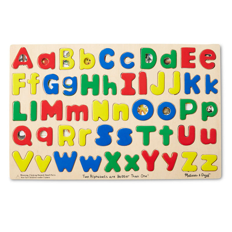 MELISSA & DOUG - Upper & Lower Case Alphabet Puzzle