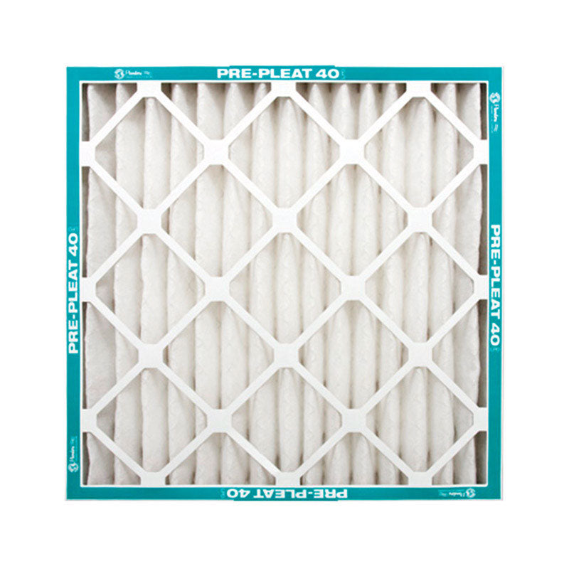 B & K - AAF Flanders 20 in. W X 20 in. H X 1 in. D Polyester Synthetic 8 MERV Pleated Air Filter 1 pk - Case of 12