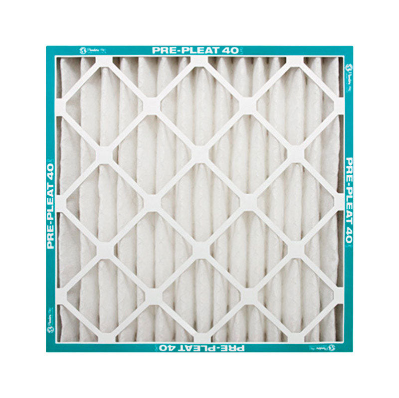B & K - AAF Flanders 16 in. W X 25 in. H X 1 in. D Polyester Synthetic 8 MERV Pleated Air Filter 1 pk - Case of 12