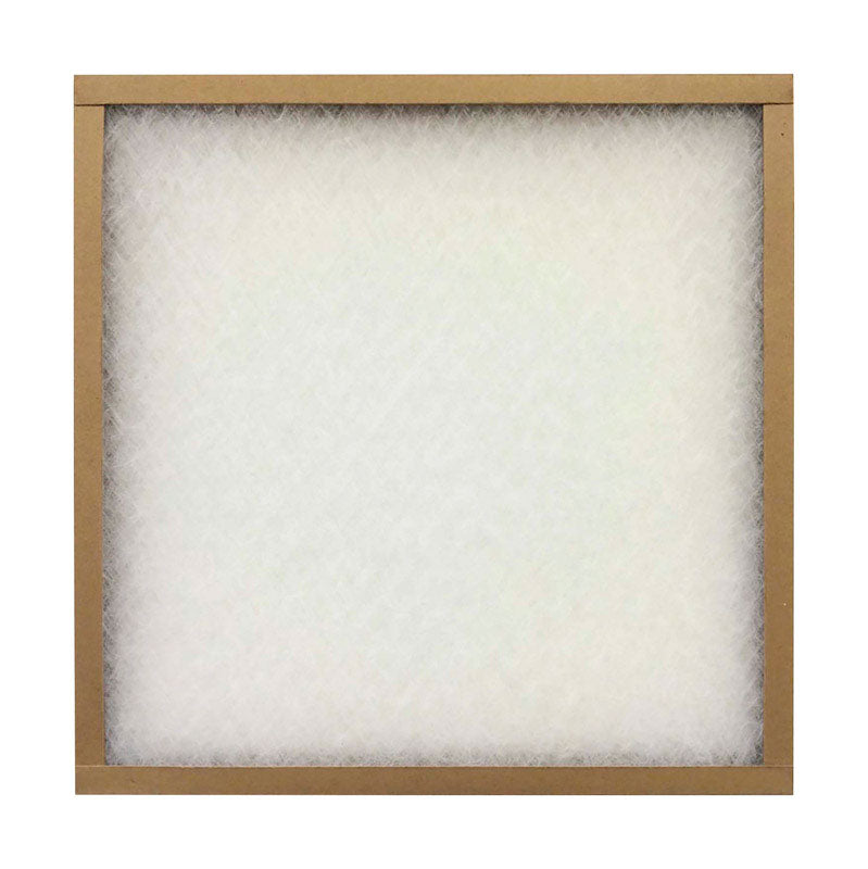 B & K - AAF Flanders EZ Flow II 16 in. W X 25 in. H X 1 in. D Fiberglass 4 MERV Air Filter 1 pk - Case of 12