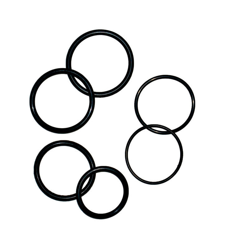 B & K - Danco 2-3/8 in. D X 1-7/8 in. D Rubber O-Ring Assortment 6 pk