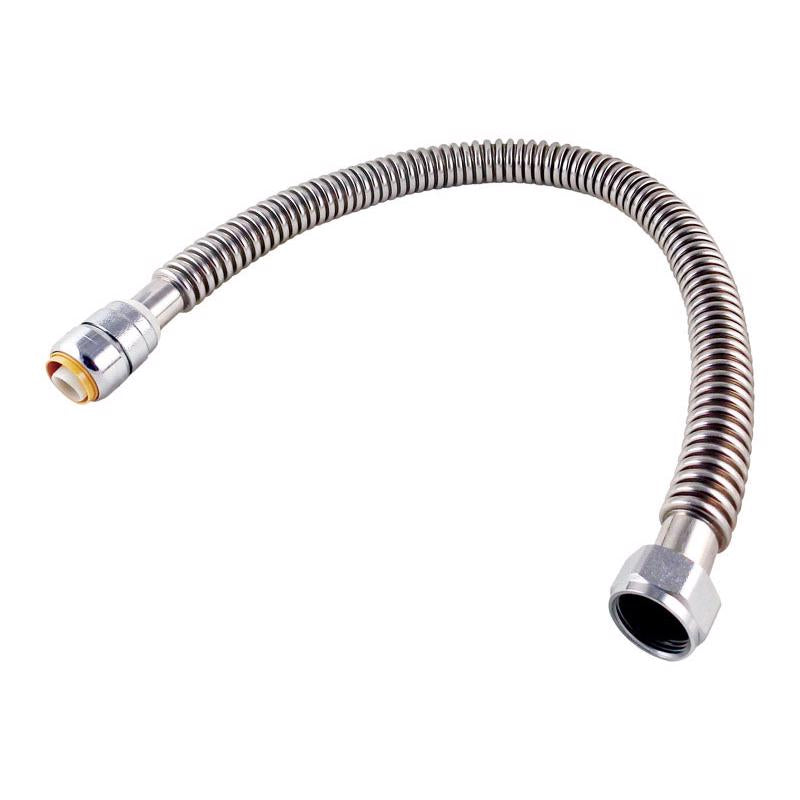 SHARKBITE - SharkBite 3/4 in. Push X 1 in. D FIP 24 in. Stainless Steel Supply Line