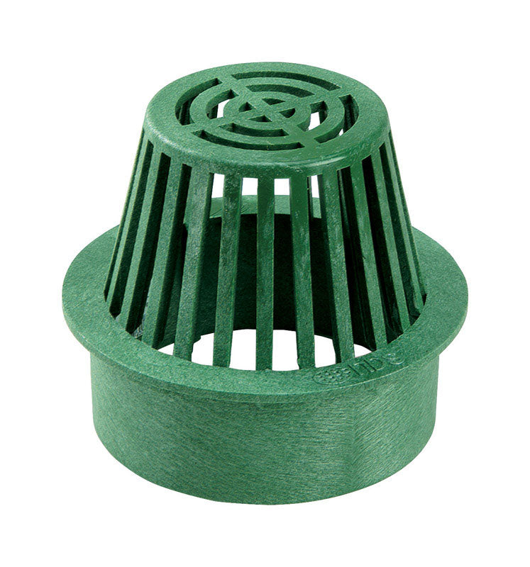 B & K - NDS 6 in. Green Round Polyethylene Atrium Grate