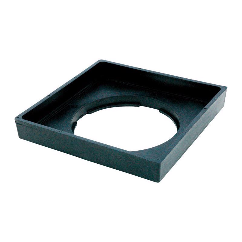 B & K - NDS 9.5 in. W X 2.4 in. D Square Low Profile Drain