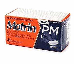 Johnson & Johnson Consumer - Night Time Pain Relief Motrin® PM 200 mg Strength Ibuprofen Capsule [24/CS]