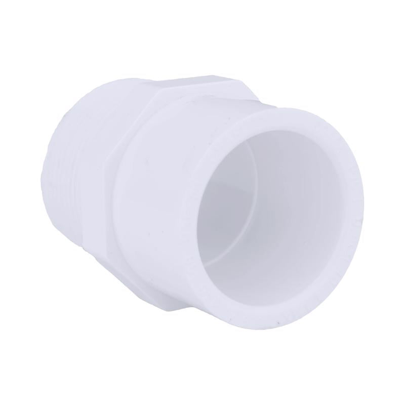 CHARLOTTE PIPE - Charlotte Pipe Schedule 40 2 in. MPT X 1-1/2 in. D Slip PVC Pipe Adapter 1 pk