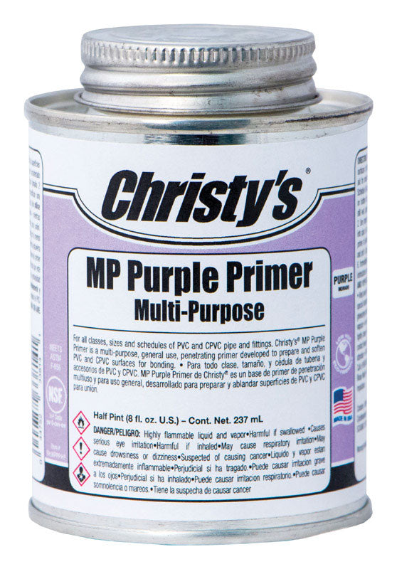 KEENEY MANUFACTURING - Christy's Purple Primer and Cement For CPVC/PVC 8 oz