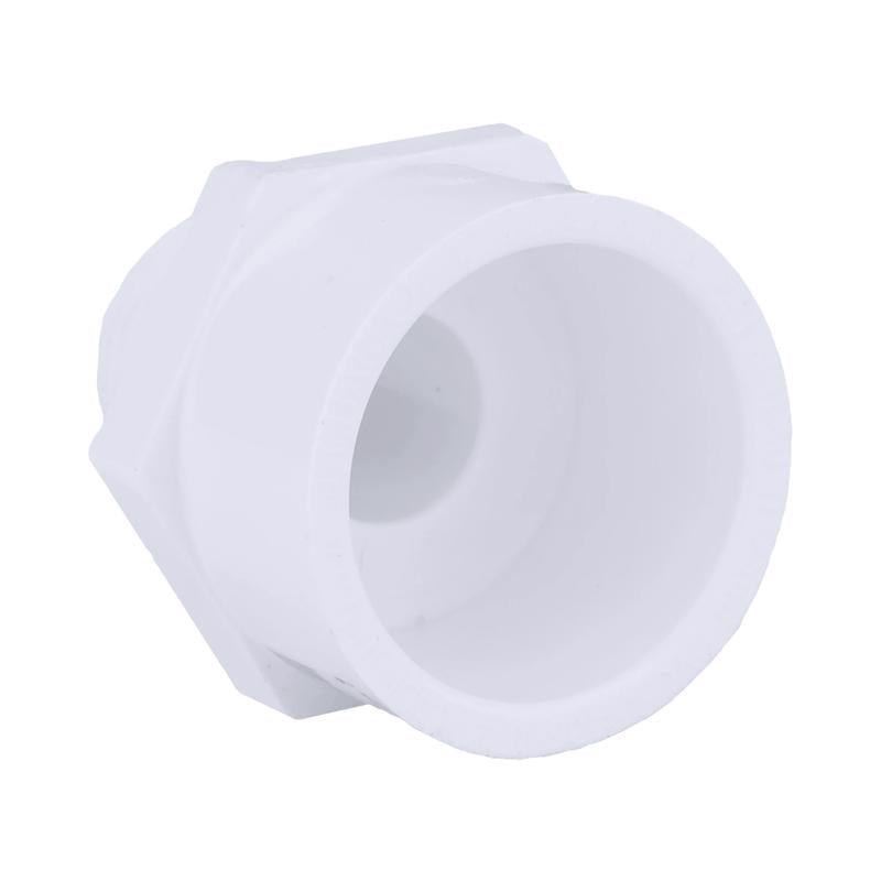 CHARLOTTE PIPE - Charlotte Pipe Schedule 40 1/2 in. MPT X 3/4 in. D Slip PVC Pipe Adapter 1 pk - Case of 25