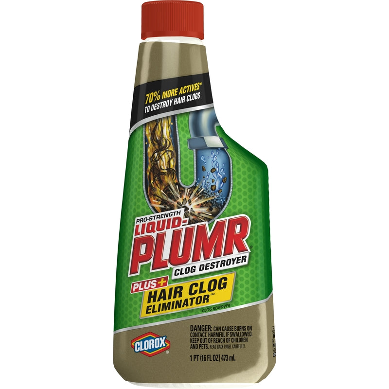 KEENEY MANUFACTURING - Liquid-Plumr Gel Clog Remover 16 oz - Case of 6